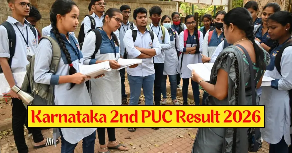 Karnataka 2nd PUC Result 2026