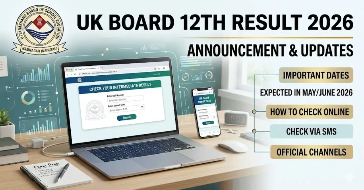 UK Board 12th Result 2026
