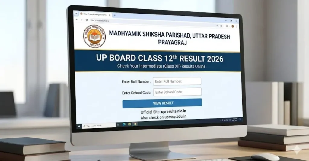 UP Board Class 12th Result 2026