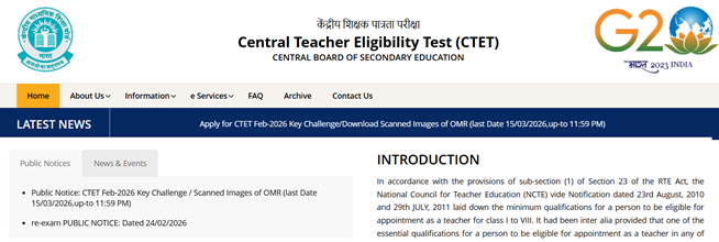 CTET 2026 Answer Key